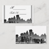 Chicago Destination Wedding Place Card Plaatskaartje (Voorkant / Achterkant)