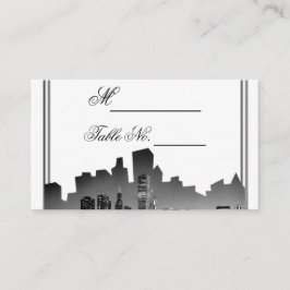 Chicago Destination Wedding Place Card Plaatskaartje