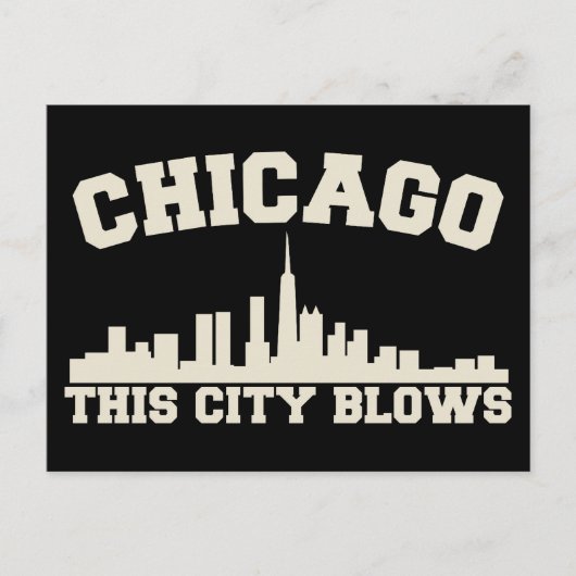 Chicago: Deze Stadsblazers Briefkaart (Voorkant)