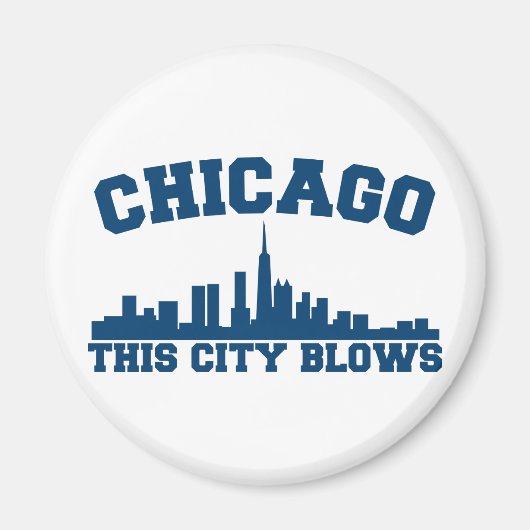 Chicago: Deze Stadsblazers Magneet (Voorkant)