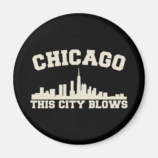 Chicago: Deze Stadsblazers Magneet (Voorkant)