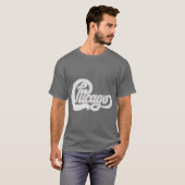 Chicago--Distressed-Stijl T-shirt (Voorkant volledig)