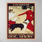  Chicago Dog Show Ad Poster (Voorkant)
