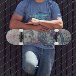 Chicago Drawing Graffiti Persoonlijk Skateboard