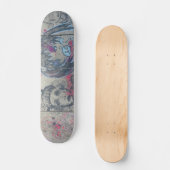 Chicago Drawing Graffiti Persoonlijk Skateboard (Voorkant)