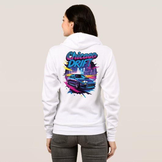 Chicago Drift Hoodie (Achterkant volledig)