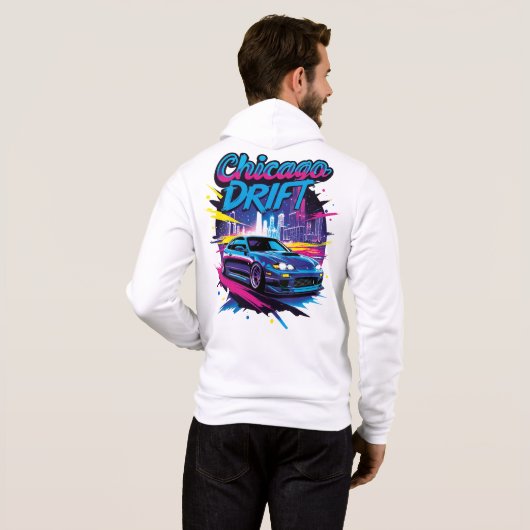 Chicago Drift Hoodie (Achterkant volledig)