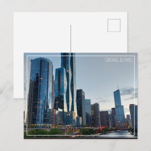 Chicago Drive Briefkaart (Voorkant / Achterkant)