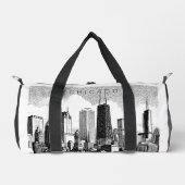 Chicago Duffel Bag Print Cut Sew Bag Plunjezak (Voorkant)