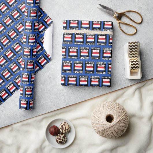 Chicago Dutch American Cadeaupapier (Crafts)