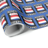 Chicago Dutch American Cadeaupapier (Rol Hoek)