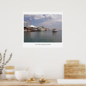 CHICAGO - Een uitzicht zeepier Poster (Keuken)