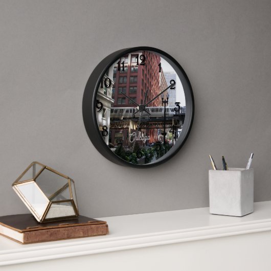 Chicago Elevated Loop Train (Kantoor)