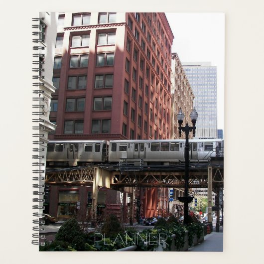 Chicago Elevated Loop Trein Planner (Voorkant)