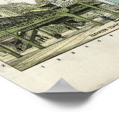 Chicago Elevated Trains (Poole) 1897 - AGED BMB Poster (Hoek)