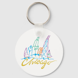 CHICAGO-EMB SLEUTELHANGER