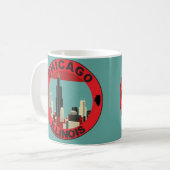 Chicago Embleem Mok (Voorkant links)