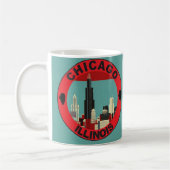 Chicago Embleem Mok (Links)