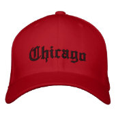 Chicago Embroided Pet (Voorkant)