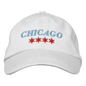 Chicago Embroided Pet (Voorkant)