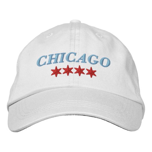 Chicago Embroided Pet (Voorkant)
