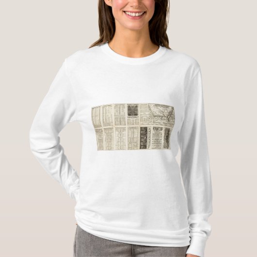 Chicago en Alton Railroad 2 T-shirt (Voorkant)