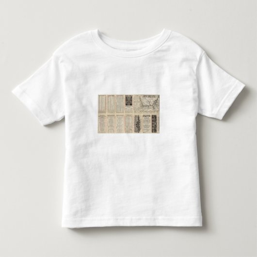 Chicago en Alton Railroad 3 Kinder Shirts (Voorkant)