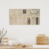 Chicago en Alton Railroad 3 Poster (Keuken)