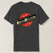 Chicago en Noord-Westerne spoorweg TShirt (Design voorkant)
