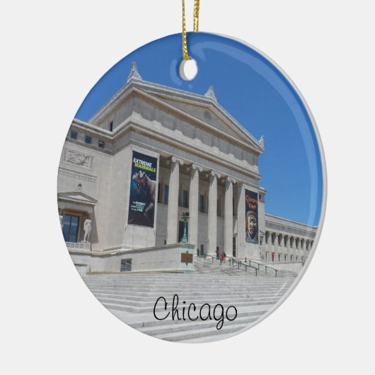 Chicago Field Museum Keramisch Ornament (Links)