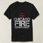 Chicago Fire Department TShirt Firehouse Tee Shirt (Design voorkant)