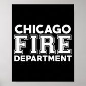 Chicago Fire Rescue Department Firefighter Poster (Voorkant)