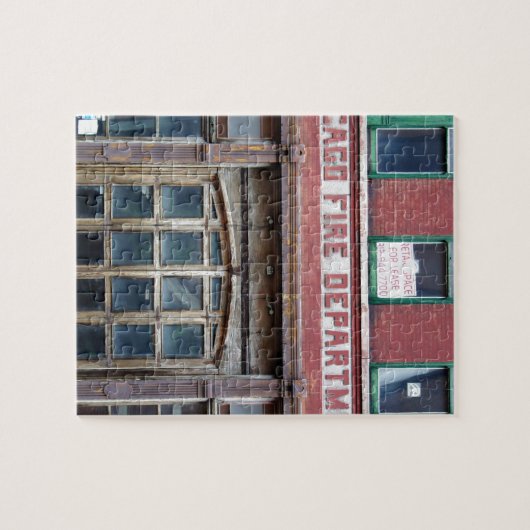 Chicago Fire Station Legpuzzel (Horizontaal)