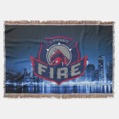 Chicago Fire with Skyline Deken (Voorkant)