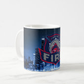 Chicago Fire with Skyline Koffiemok (Voorkant links)