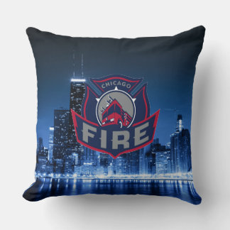 Chicago Fire with Skyline Kussen