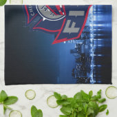 Chicago Fire with Skyline Theedoek (Gevouwen)