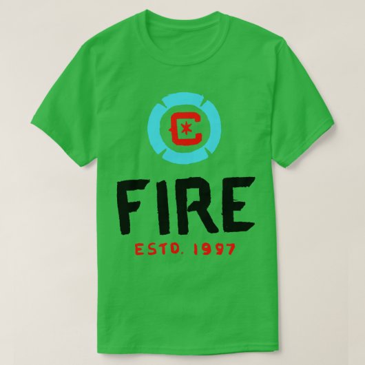 Chicago Fireee T-shirt (Design voorkant)