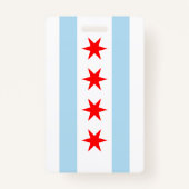 Chicago Flag Badge (Voorkant)