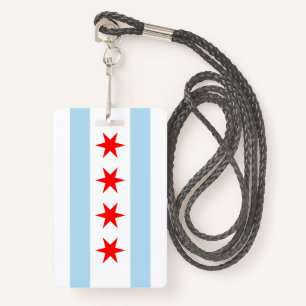 Chicago Flag Badge