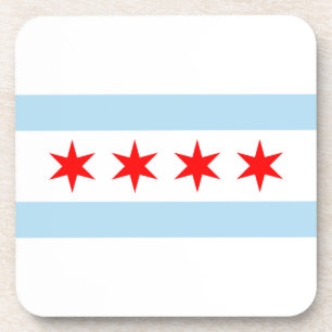 Chicago Flag Bier Onderzetter