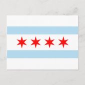 Chicago Flag Briefkaart (Voorkant)