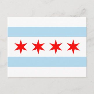 Chicago Flag Briefkaart