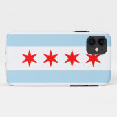 Chicago Flag Case-Mate iPhone Case (Achterkant (horizontaal))