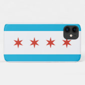 Chicago Flag Case-Mate iPhone Case (Achterkant (horizontaal))