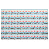 Chicago Flag Custom Cotton Pattern Design Yard Ret Stof (Fat Quarter)