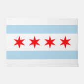 Chicago Flag Deurmat (Voorkant)