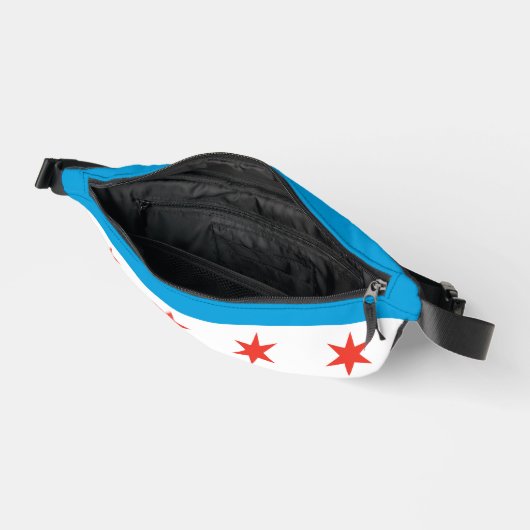 Chicago Flag Fanny Pack Heuptasje (Open)