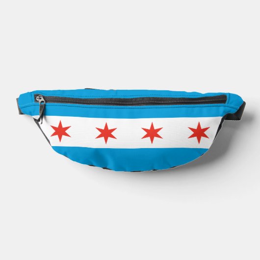 Chicago Flag Fanny Pack Heuptasje (Liggend)