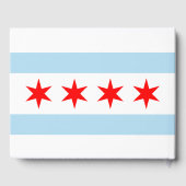 Chicago Flag Gastenboek (Achterkant)